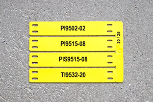 Marcatura cavi - plastica ABS
