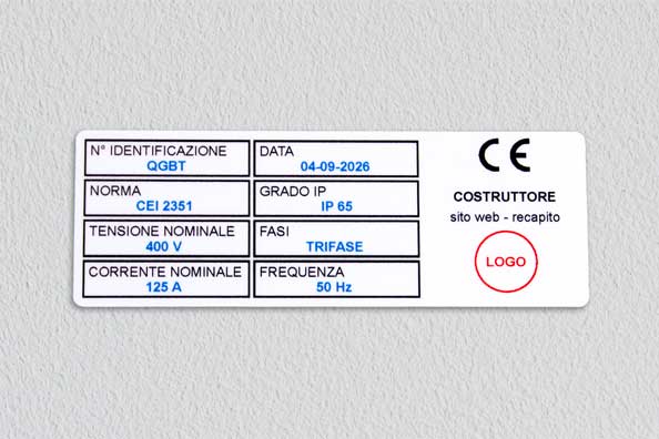 Quadri per uso civile - Adesivo