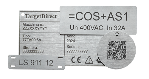Acciaio inciso TarghetDirect