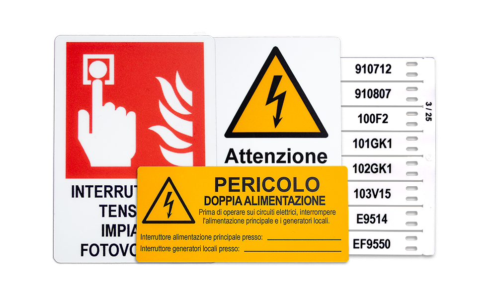 Targhe per fotovoltaico