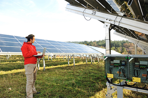 Etichette impianto fotovoltaico